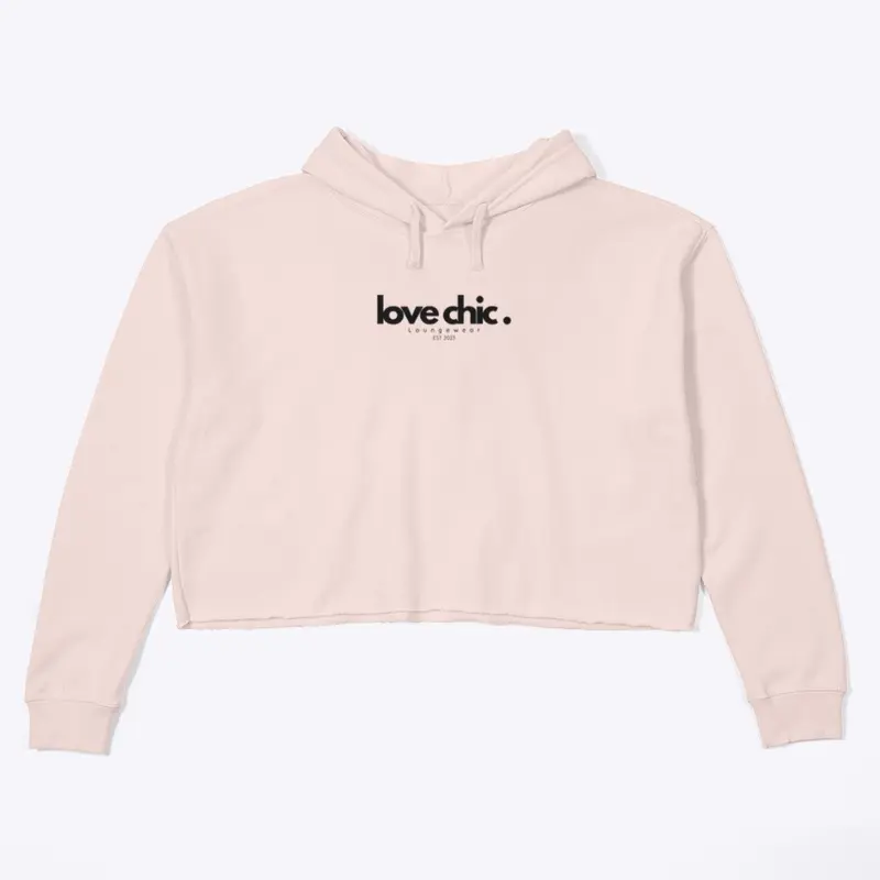 Love Chic Crop Hoodie